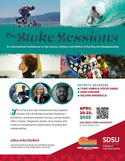 conference flyer surf and skate